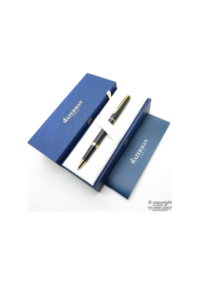 Waterman Hemisphere Mat Siyah Gt Roller Kalem İsme Özel Kalem