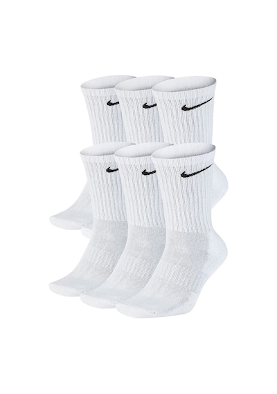 Nike Sx7666-100 Everyday Cush Crew 6lı Çorap Seti Beyaz