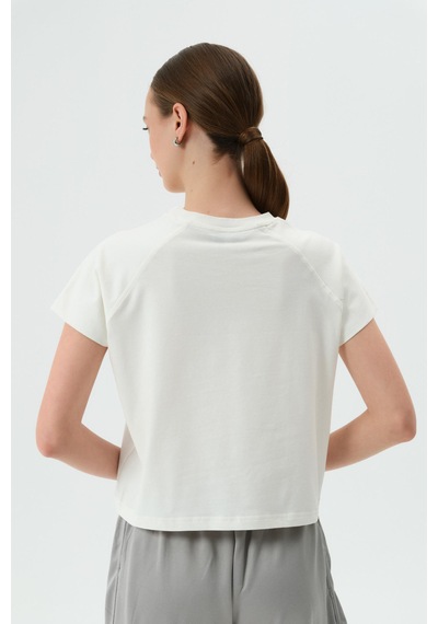 Buly Süprem Vatkalı T-shirt Ekru