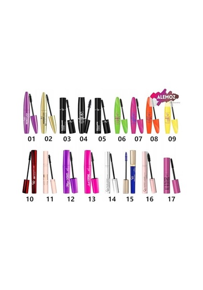 Maxim Eyes Mascara - Belirginleştirici Ve Hacim Veren Siyah Maskara 00