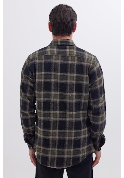 Tudors Erkek Slim Fit Dar Kesim Çift Cepli Kapaklı Spor Yaka Kareli Oduncu Gömlek-41806 Çok Renkli Tudors Erkek Slim Fit Dar Kesim Çift Cepli Kapaklı Spor Yaka Kareli Oduncu Gömlek-41806 Çok Renkli