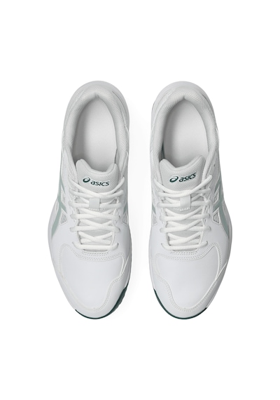 Asics Court Slide 4 Erkek Tenis Ayakkabısı Beyaz - Yeşil