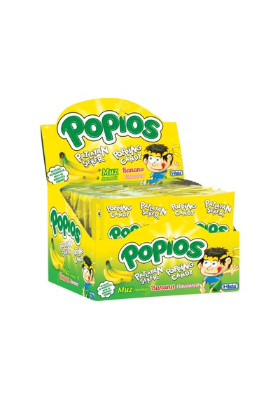Hleks Patlayan Şeker Papios 40 Adet Muzlu 2 Paket