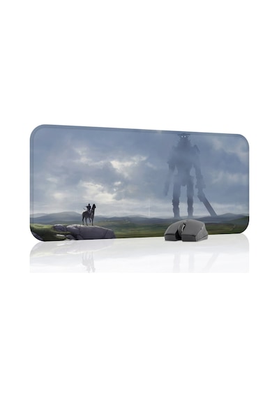 Shadow Of The Colossus Dikişli Kauçuk Oyuncu Mousepad V2 - 70x30 Xl Gaming Mouse Pad