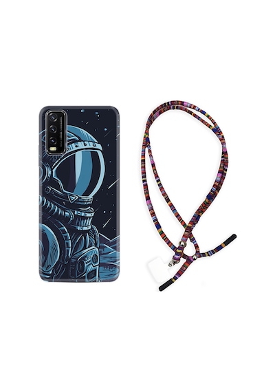 Vivo Y20 Kılıf Rasta Boyun Askılı Astro 1870