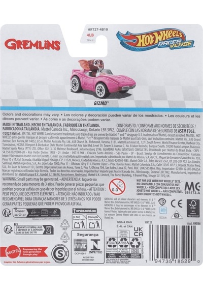 Hot Wheels Racerverse Tekli Arabalar Gizmo Hrt27