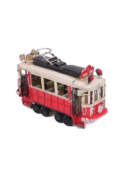 Metal Dekoratif Nostaljik Taksim - Tünel Tramvay Orta Boy