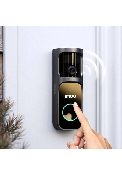Imou Db-3ep-4m0w/ds3 4 Mp Dahili Kameralı Ir Kapı Zili Doorbell 3 Kit