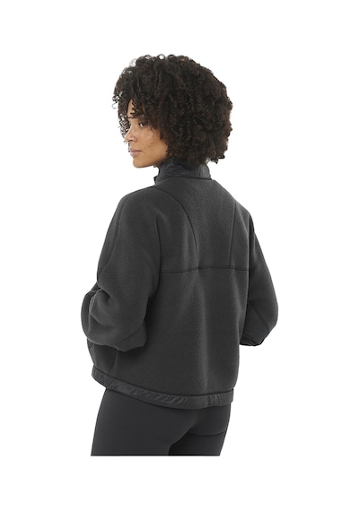 Salomon Chroma Fleece Crop W Siyah