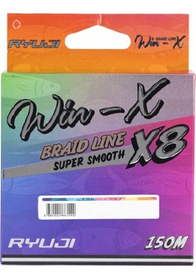 Ryuji Win-x 8b Multicolor 150m İp Misina Kalınlık Mm : 0,20mm