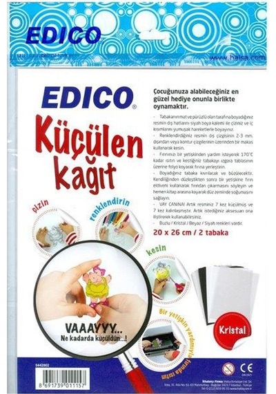 EDICO KUCULEN KAGIT 20x26 BUZLU 2 LI
