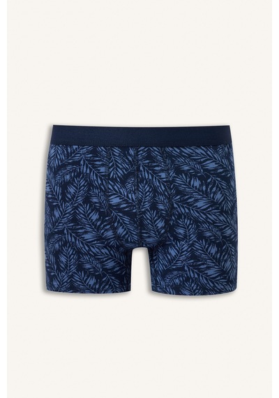 Defacto Regular Fit Şal Desenli 2li Pamuklu Boxer I7821ax26aunv135 Lacivert-nv135