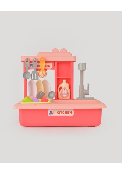 Pembe İnteraktif Lavabo Seti