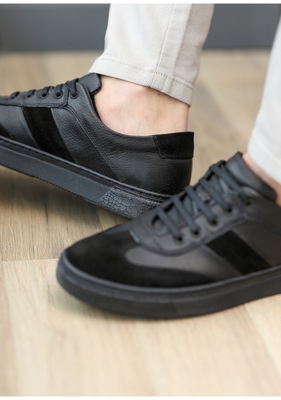 Hakiki Deri Rahat Günlük Sneaker Ayakkabı Pica8554 001