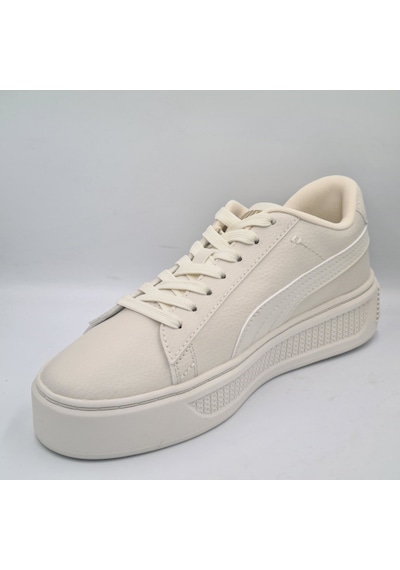 Puma Smash Platform V3 Tdp Bej Renk Kadın Sneaker Spor Ayakkabı Bej