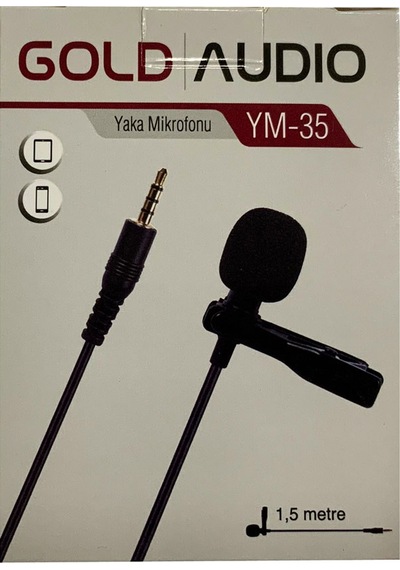 Gold Audio Ym-35 Yaka Mikrofonu