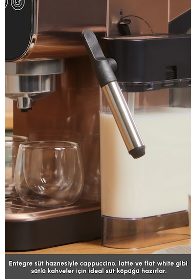 Karaca Mycaffee Barista S20 Entegre Süt Hazneli Otomatik Espresso Ve Latte Makinesi