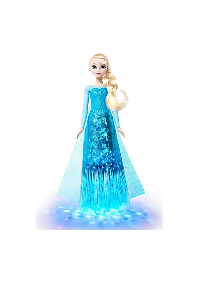 Disney Karlar Ülkesi Şarkı Söyleyen Işıklı Elsa Bebek 4 Adet