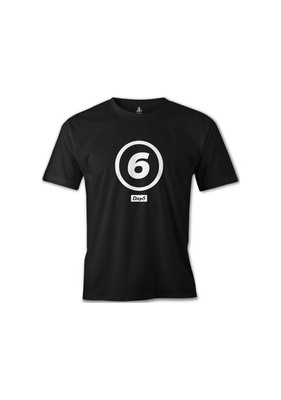 Day6 - 6 Siyah Erkek Tshirt
