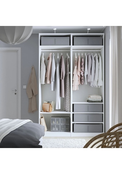Ikea Skubb Saklama Hurcu 65 X 53 X 19 Cm Koyu Gri