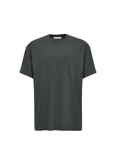 Grımelange Jett Erkek Oversize Fit %100 Organik Pamuk Kalın Dokulu Bisiklet Yakalı Koyu Yeşil T-shirt Koyu Yeşil Grımelange Jett Erkek Oversize Fit %100 Organik Pamuk Kalın Dokulu Bisiklet Yakalı Koyu Yeşil T-shirt Koyu Yeşil