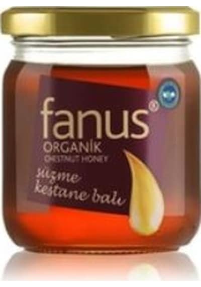 Fanus Organik Süzme Kestane Balı 225 G