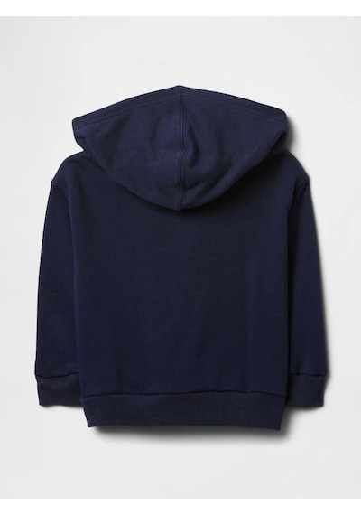 Erkek Bebek Gap Logo Relaxed Fermuarlı Sweatshirt Lacivert-6033 Lacivert