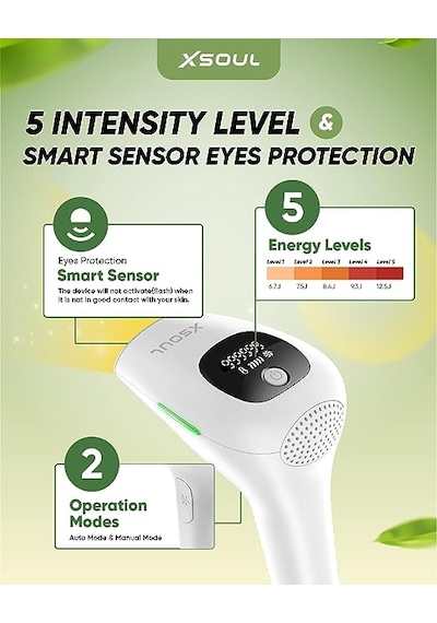 Xsoul 999.999 Atımlı IPL Lazer Epilasyon Cihazı
