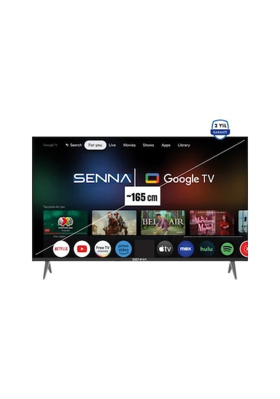 Senna 65UQ9500F 65" 165 Ekran Uydu Alıcılı 4K Ultra HD LED TV