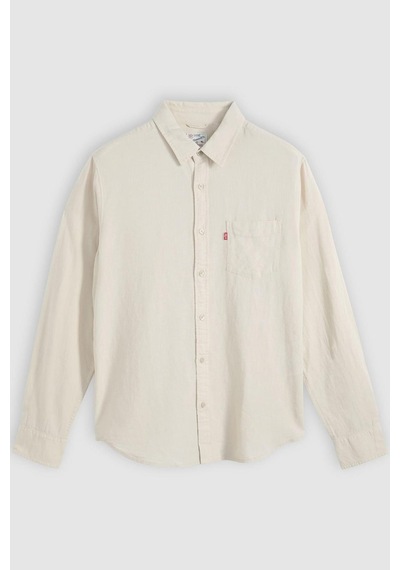 Levi's Erkek Bej Cepli Keten Gömlek - 85746-0197
