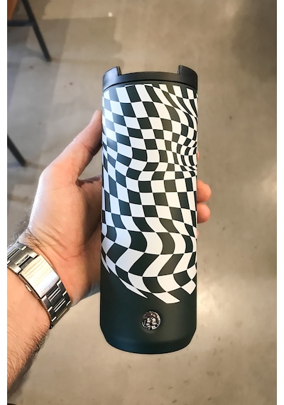 Starbucks Yeşil Dama Temalı Paslanmaz Çelik Termos 473ml