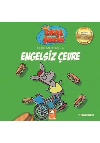 Kral Şakir Engelsiz Çevre-İlk Okuma Kitabı 4 - Varol Yaşaroğlu - Eksik Parça