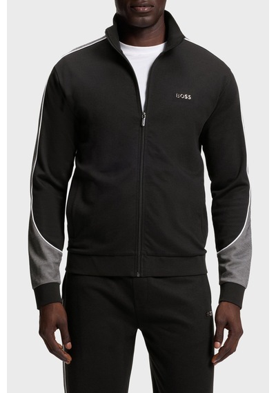 Boss Erkek Sweat 50554793 001 Siyah Siyah