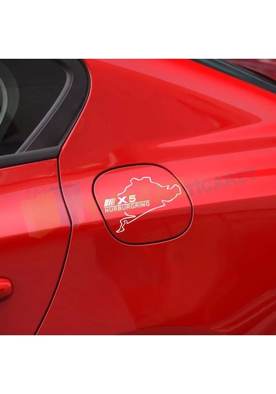 Bmw X1 X2 X3 X4 X5 X6 X7 X Nürburgring Oto Sticker Yapıştırma