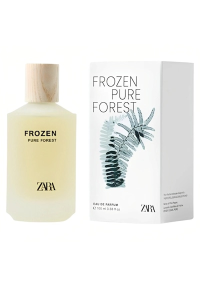 Zara Frozen Pure Forest Perfume For Men Eau De Parfum Edp 100ml Baharat - Odunsu