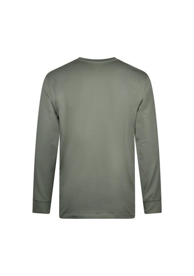 Hatemoğlu Haki Regular Fit Bisiklet Yaka Pamuklu Sweatshirt 1973958 Haki