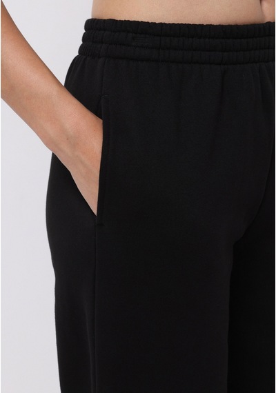 Colins Regular Fit Orta Bel Düz Kadın Siyah Eşofman Altı Cl1076237 Q1.v2 Blk Siyah