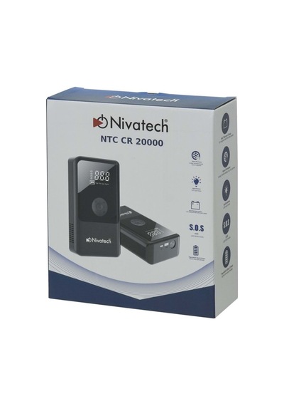 Nivatech 12v Hava Kompresörü Ve Akü Takviye Cihazı
