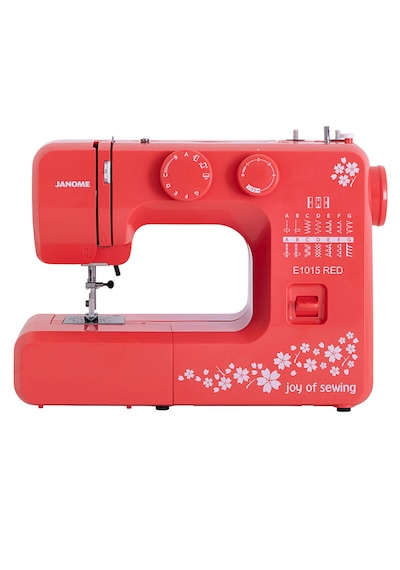 Janome E1015 Dikiş Makinesi Kırmızı