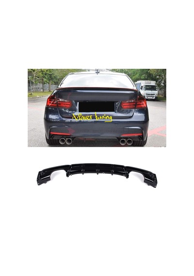 Bmw F30 2012.2018 Çift Çıkış M.performance Arka Difüzör