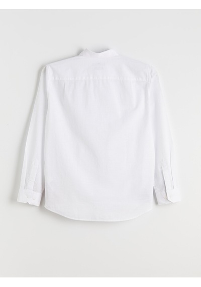 Lcwaıkıkı Classic Beyaz Regular Fit Uzun Kollu Erkek Gömlek