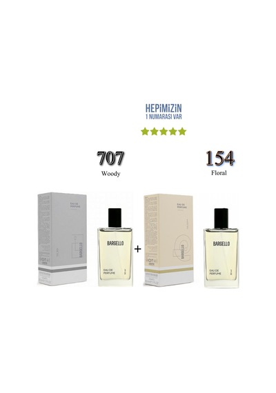 707 + 154 Erkek/kadın Parfüm Edp 50 Ml Woody/floral - Mnms707154 Baharat