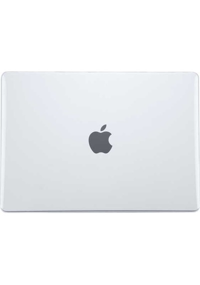 Apple Uyumlu MacBook 14.2' 2021 Zore Msoft Kristal Kapak Siyah