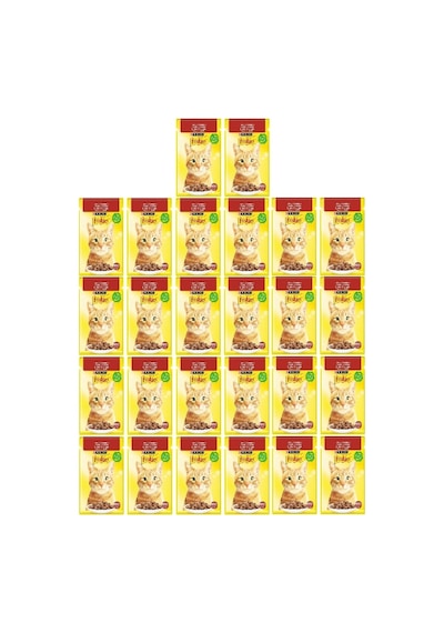Purina Friskies Sığır Etli Soslu Pouch Yetişkin Kedi Yaş Maması 26 x 85 G