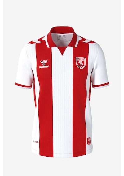 26/27 Hummel Samsunspor Çubuklu Forma Kırmızı - Beyaz