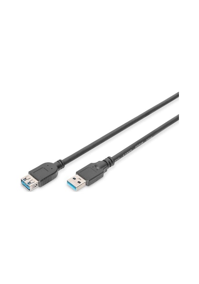 Digitus Usb Uzatma Kablosu Siyah Usb 3.0 1.8m