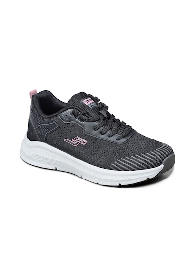 Jump 28082 Siyah Kadın Sneaker Günlük Spor Ayakkabı Siyah - Pembe