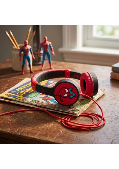 Marvel Spider-man Aux 3d Kabartmalı Kablolu Kulaklık
