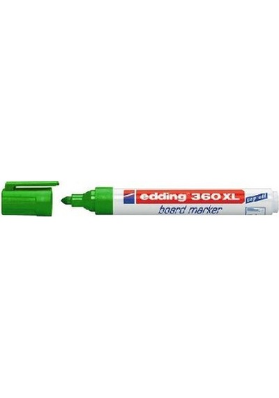 Hobi-Marketart Edding 360 Xl Board Marker Doldurulabilir Yazı Tahtası Kalemi Yeş