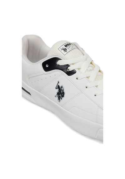 U.S. Polo Assn. 4W MANGO 4PR Erkek  Beyaz Sneaker